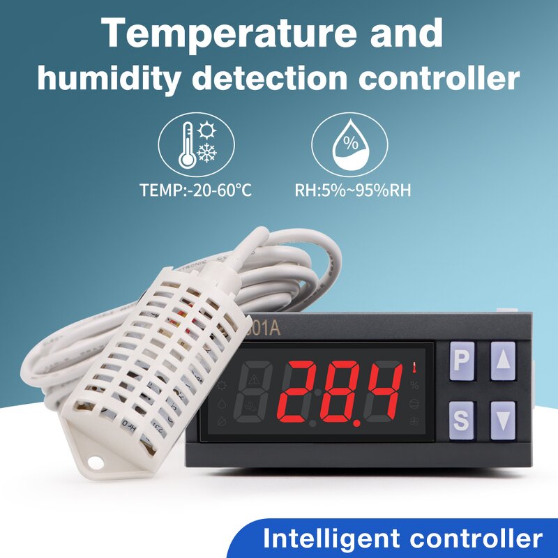 Temperature Controller Manufacturer - Hot Sale ZL-7801A Digital Temperature Humidity Intelligent Thermostat Egg Incubators