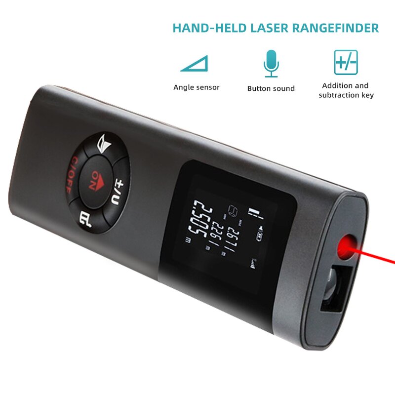 Laser Rangefinder Manufacturer - Portable 40m USB Charging Infrared for Decoration House Design