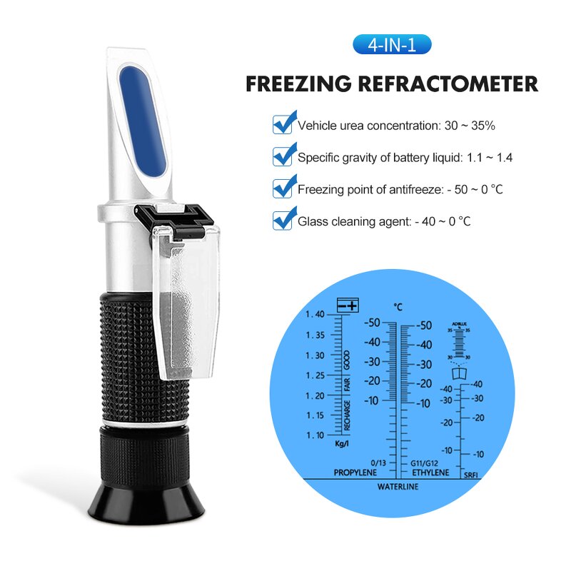 Urea Solution Tester Manufacturer - Vehicle Concentration Meter Glykol Coolant 30-35% Refractometer