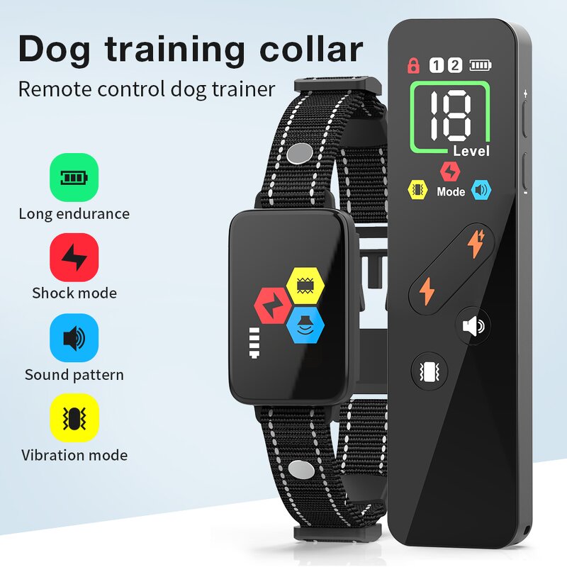 Pet Dog Training Collar Manufacturer - New Arrivals Smart Electric With Remote Waterproof Adjustable for Multi-Dog