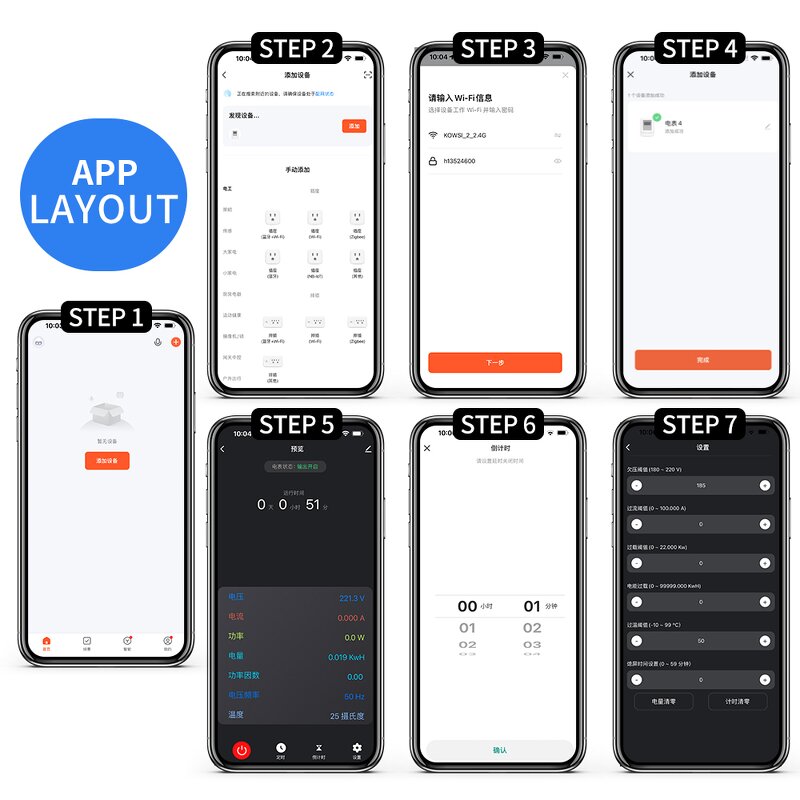 AC Digital Multimeter Manufacturer - KWS-302 Multifunctional Guide Voltage Ammeter Volt Amp Watt Meter Electricity Tester