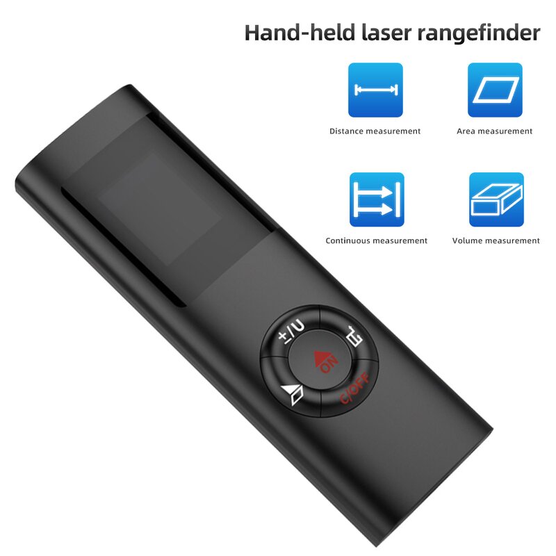 Laser Rangefinder Manufacturer - Portable 40m USB Charging Infrared for Decoration House Design