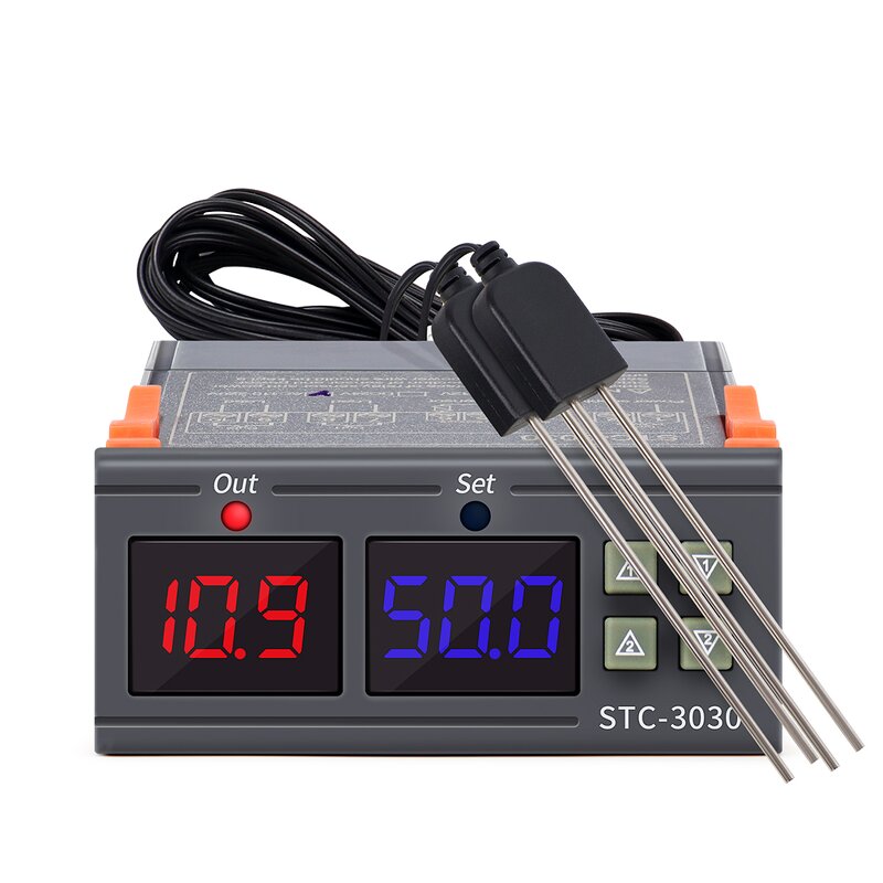 Soil Moisture Meter Manufacturer - New Arrivals STC-3030 Digital Humidity Sensor Controller with Sensor