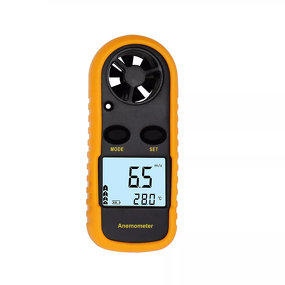 Anemometer Manufacturer - GM816 Indicator Air Wind Speed Scale Gauge LCD Handheld Digital Hot Wire Temperature Wind Speed Tester