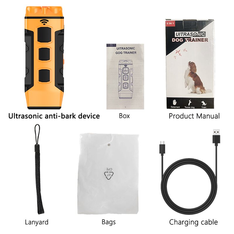 Ultrasonic Bark Stopper Manufacturer - 2025 Wholesale New Rechargeable Repeller Portable Repellent Device