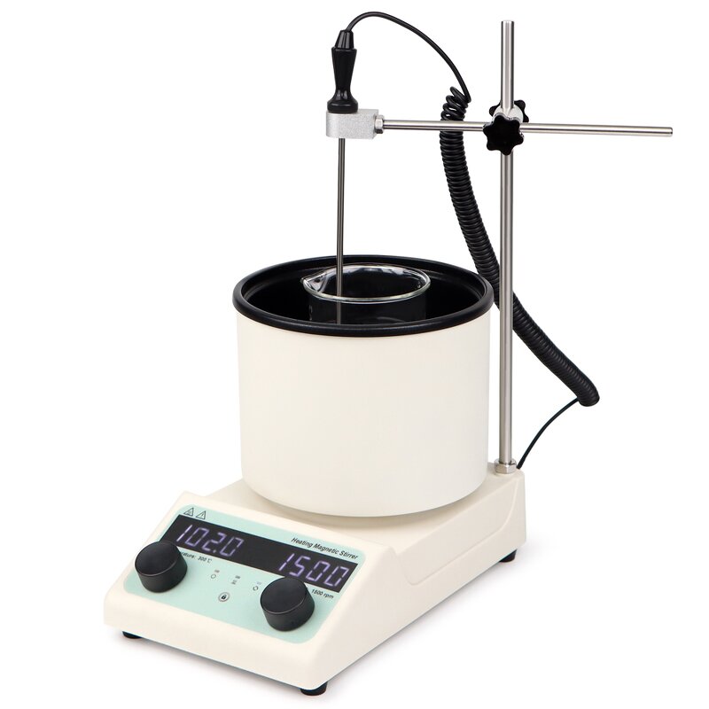 Magnetic Stirrer Manufacturer - Professional Digital With Heater Lab Mixer Hot Plate Heating Pan Heat Collecting Laboratory