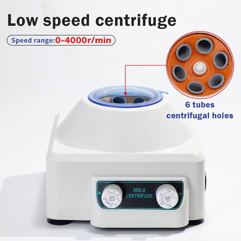 Laboratory Centrifuge Manufacturer - New Arrival 10ml*6 Tube Benchtop Beauty Medical Industrial Mechanical Low Speed Lab