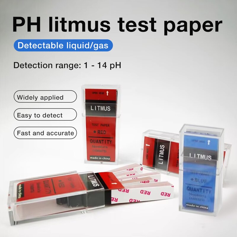 Litmus Paper Manufacturer - Factory Direct Blue for Test Paper PH Testing Paper in Red for pH Litmus for Test Strips