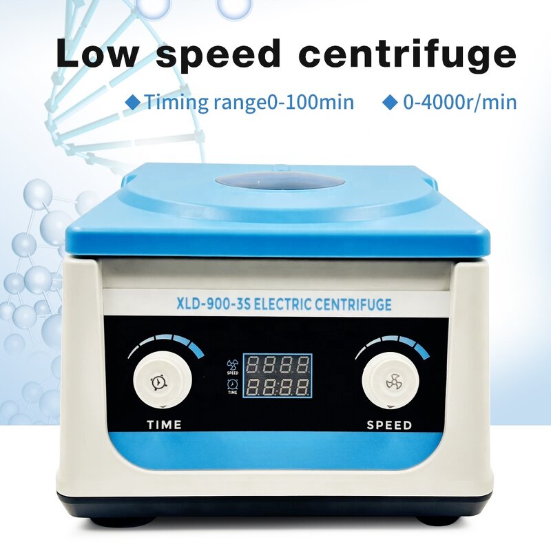 Laboratory Centrifuge Manufacturer - 15ml*6 Tube Digital Low Speed Lab Timing Equipment