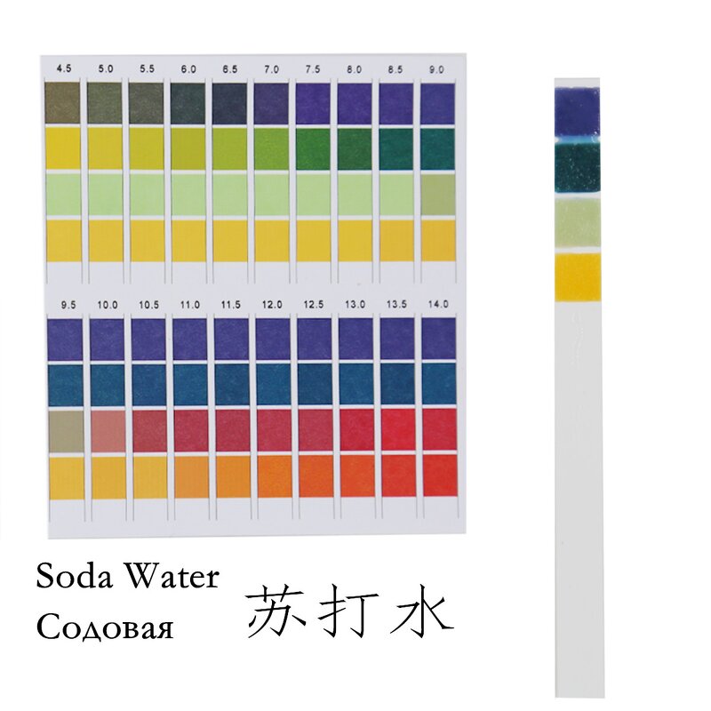 PH Test Paper Manufacturer - 0 -14 Gastric 80pcs Paper Strips Litmus Tester for Saliva Urine Water Soil Testing