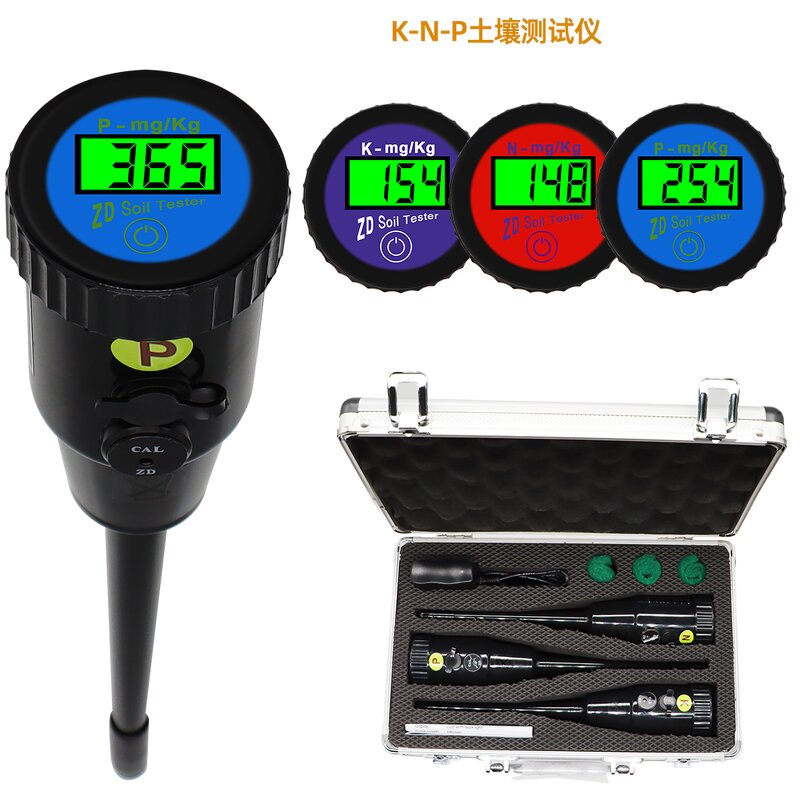 Soil Tester Manufacturer - ZD NPK Soil Instant Tester Nutrient Nitrogen Phosphorus Potassium ZD Soil Ph Meter