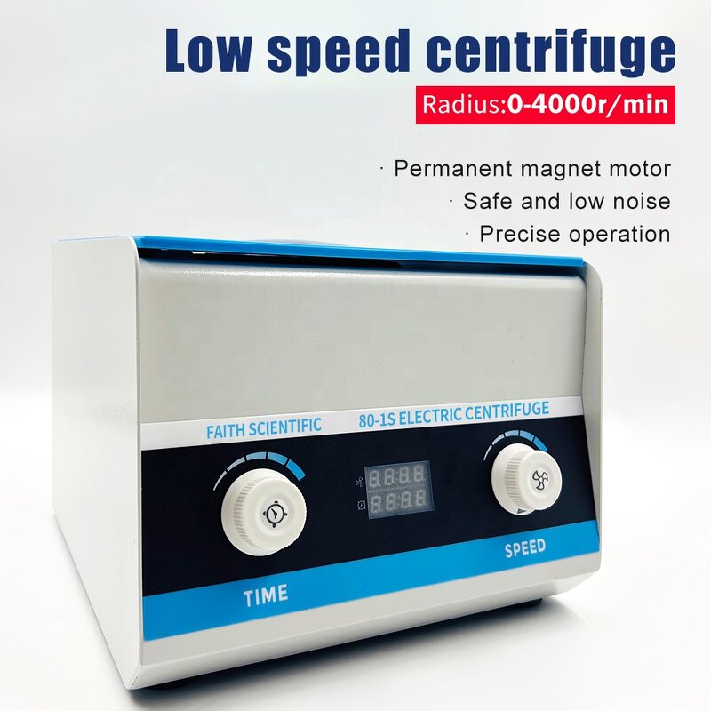 Laboratory Centrifuge Manufacturer - 15ml*6 Tube Digital Low Speed for Educational Purposes Lab Equipment