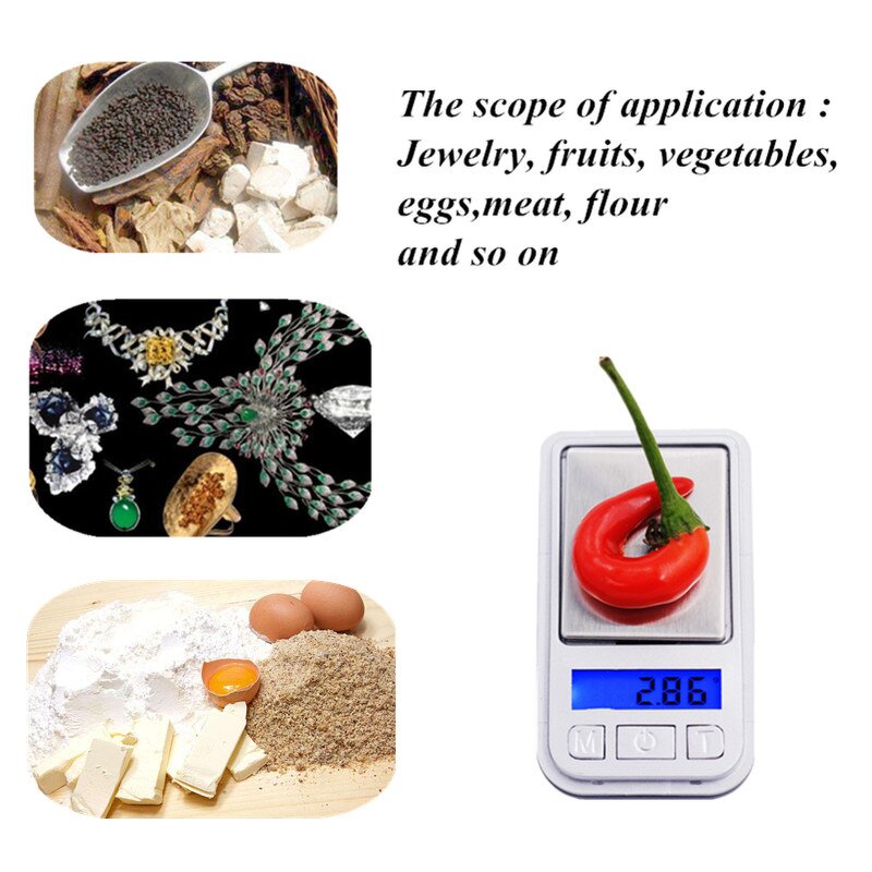 Electronic Scale Manufacturer - Smallest Mini Easy to Carry Weighting Balance Pocket Digital Practical Jewelry 200g X 0.01g LCD