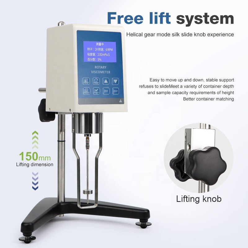 Viscometer Manufacturer - 2025 Portable Pin Digital Display Lab Equipment
