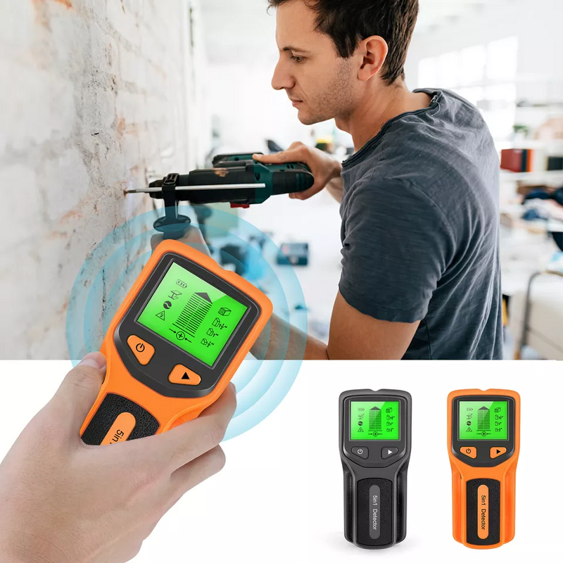 Wall Scanner Manufacturer - HW430 Metal Wire Cable Detector Pipe Tester Meter 5 in 1 Multifunction New Stud Metal Detector