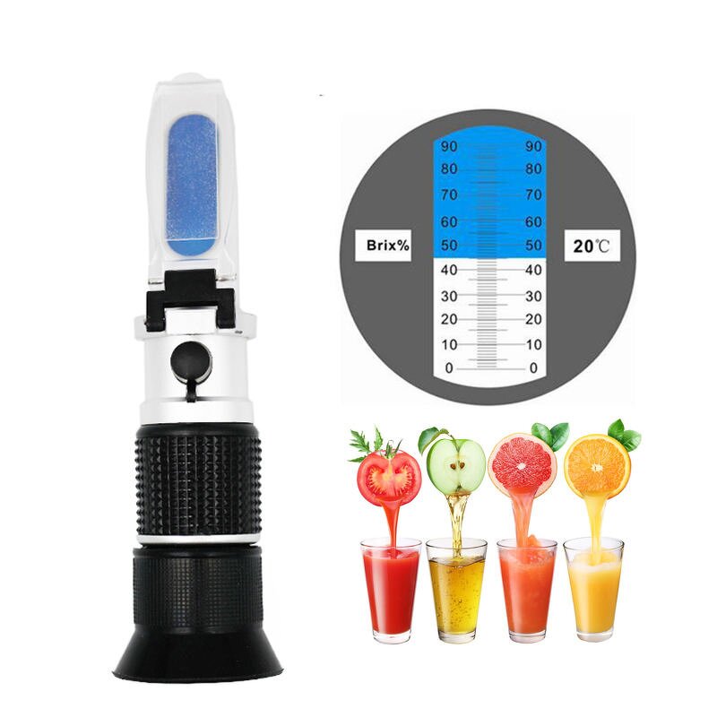 Sugar Refractometer Manufacturer - Honey Equipments 0-90% Brix Specific Beekeeping Pocket