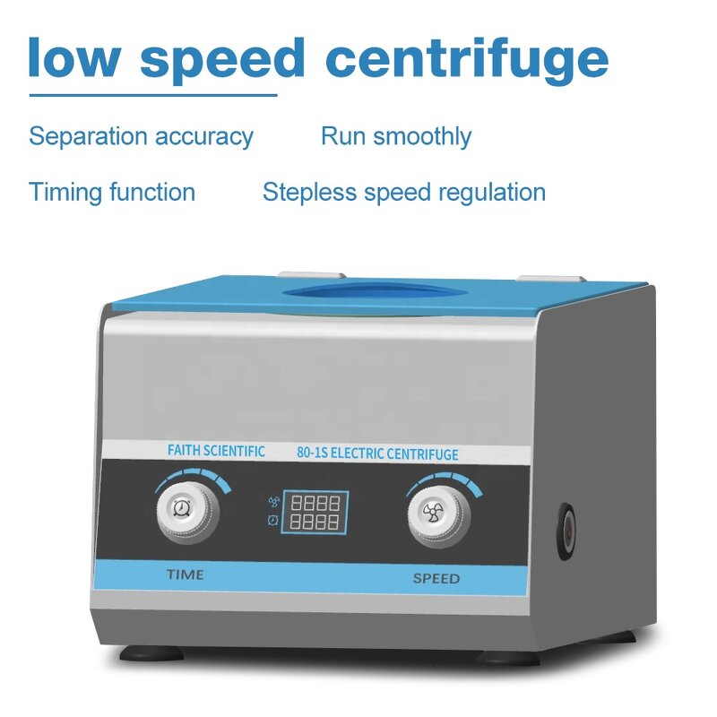 Laboratory Centrifuge Manufacturer - 15ml*6 Tube Digital Low Speed for Educational Purposes Lab Equipment