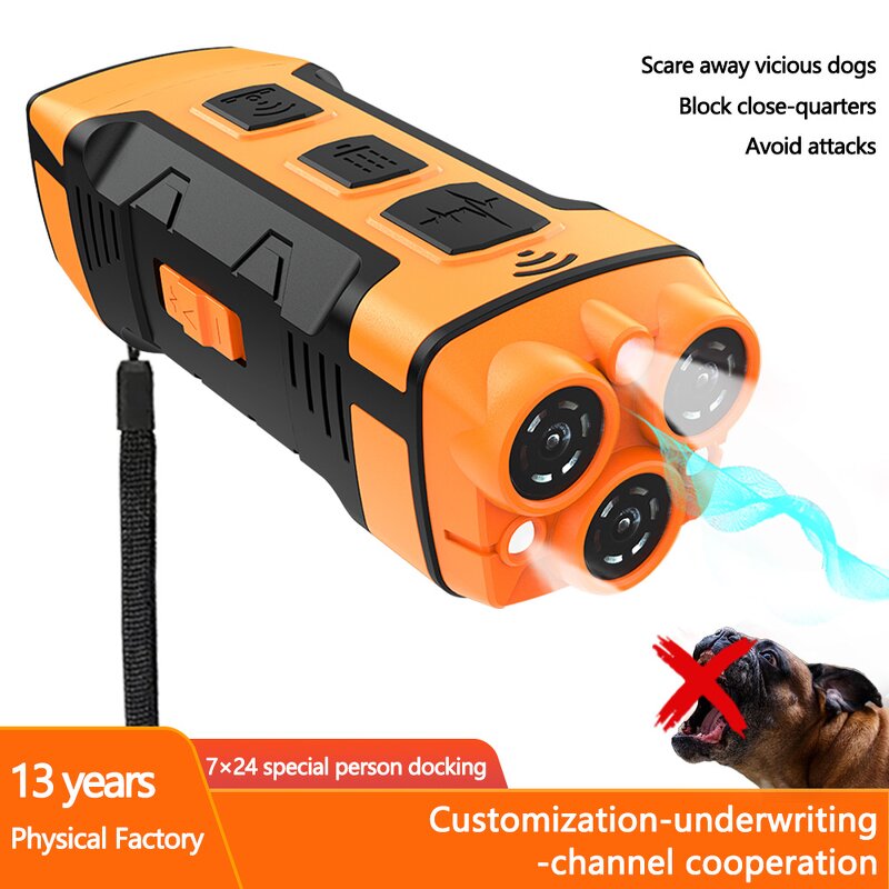 Ultrasonic Bark Stopper Manufacturer - New Arrival Anti-barking Rechargeable Dog Repeller Portable Dog Trainer Dog Repellent