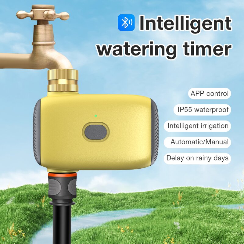 Drip Irrigation Watering System Manufacturer - Wholesale New Blue Tooth Intelligent Garden Plant Single Path Waterer
