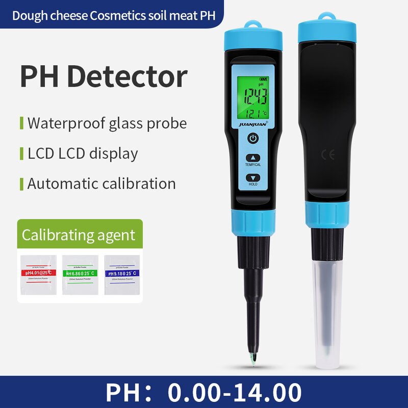 PH Detector Manufacturer - YY-1030 Portable Digital for Dough Meat Fruit Water Quality Cheese Backlit Food for Test Pen with 1-Year