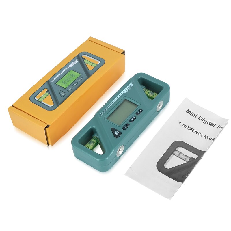 Digital Protractor Manufacturer - Inclinometer Level Meter Goniometer Magnet 90 Degree Ruler Angle Measuring Gauge Digital Bevel