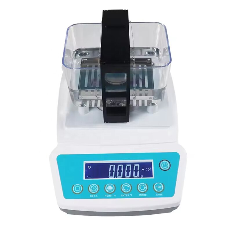 Gold Purity Tester Manufacturer - Portable Solid Density Meter for Laboratory 300g 0.01g Bench Top Density