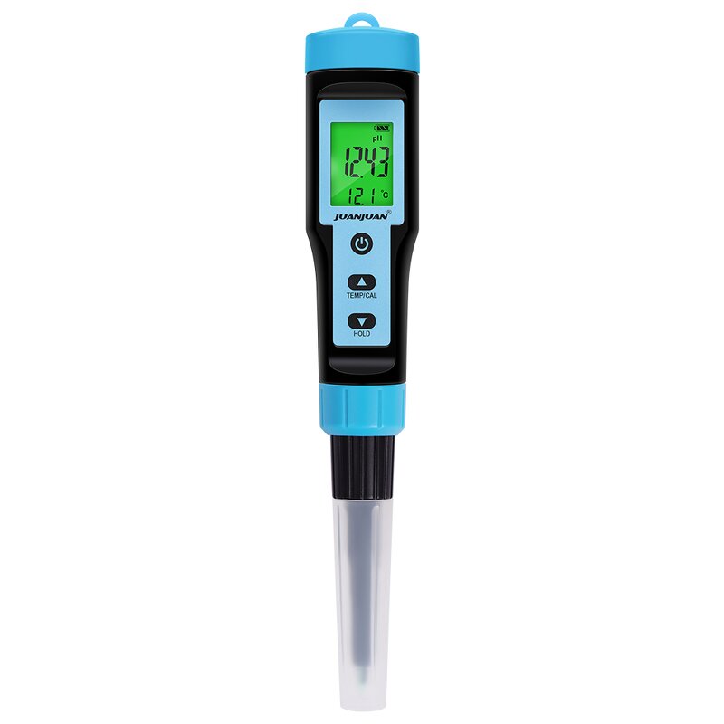 PH Meter Manufacturer - YY-1030 Intelligent Electronic Backlight Display Soil & Food Test Pen for Cheese Meat Fruit 1 Year Warranty
