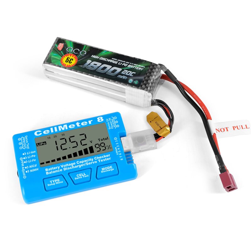 Battery Tester Manufacturer - CellMeter 8 Digital Voltage Capacity Checker Balance Discharger Servo for RC NiCd NiMH LiPo LiFe Li-ion