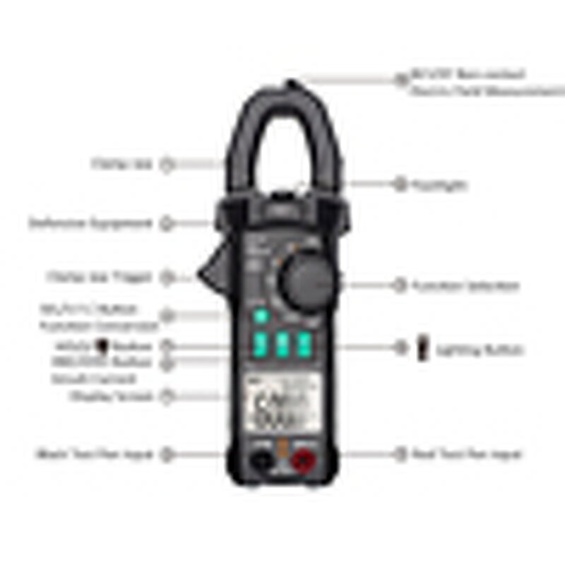 Digital Clamp Meters Manufacturer - High Precision True RMS Auto Range VFC Capacitance NVC Universal Mastfuyi FY219 AC DC Current