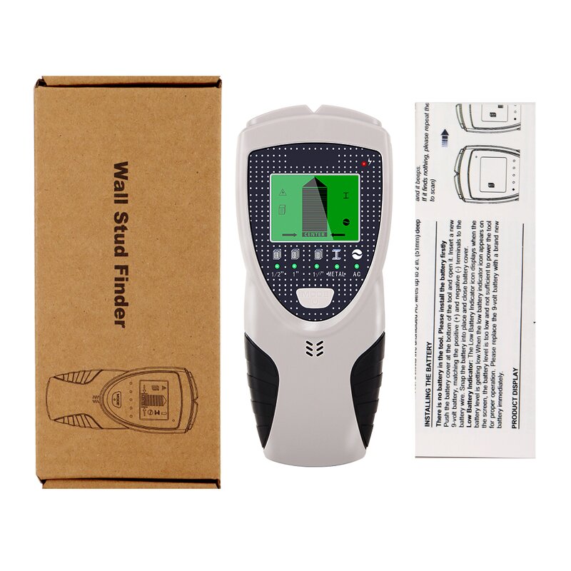 Wall Detector Manufacturer - 5 in 1 Multifunctional Wire Metal Stud Finder Wall Stud Finder
