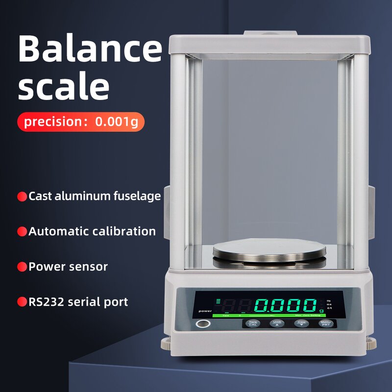 Electronic Balance Manufacturer - New Product 510g*0.001g Digital Scale Lab Precision for Laboratory