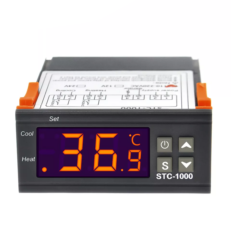 Temperature Controller Manufacturer - STC-1000 Thermostat Incubator Electronic Digital Display Temperature Sensor