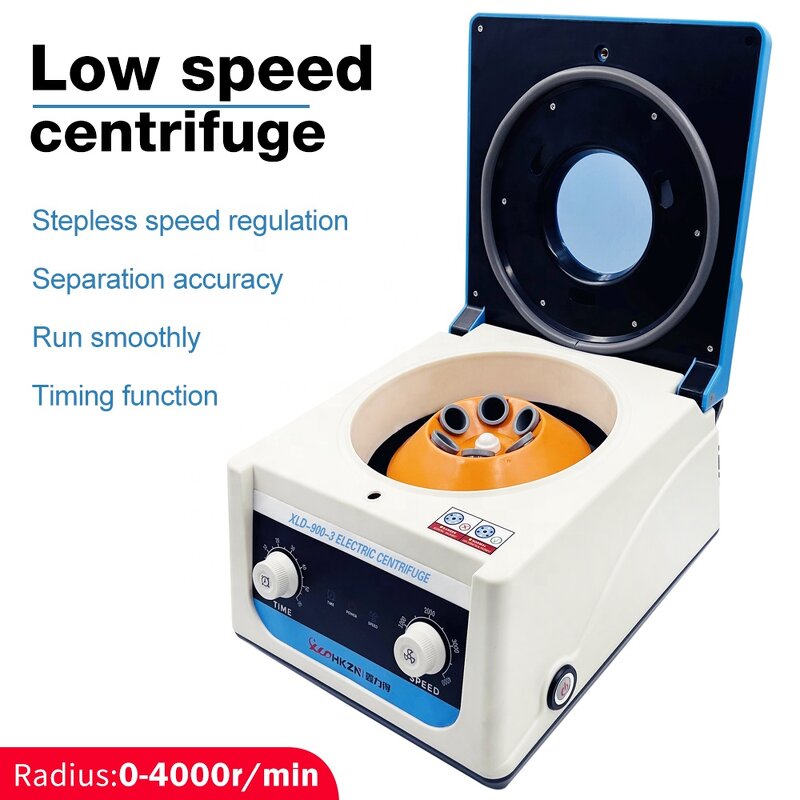 Laboratory Centrifuge Manufacturer - 15ml*6 Tube Timing Equipment for Lab Use