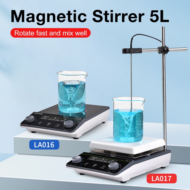 Magnetic Stirrer Manufacturer - Hot Sale 5L Digital Temperature Control Hot Plate With Heating