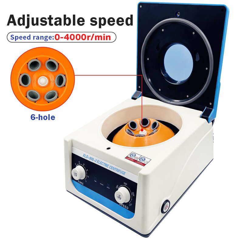 Timing Centrifuge Manufacturer - New Arrival Laboratory 15ml*6 Tube Benchtop Mechanical Medical Industrial Low Speed Lab