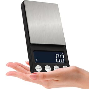 Weighing Scale Manufacturer - Digital 500g 0.01g Electronic Stainless Steel LCD Display Jewelry Diamond