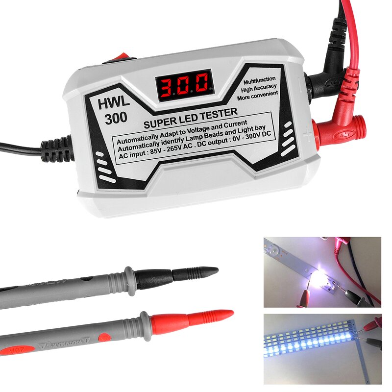 LED Tester Tool Manufacturer - OEM ODM 0-300V Output Voltage TV Backlight Lamp Beads Strips Board Detect Device