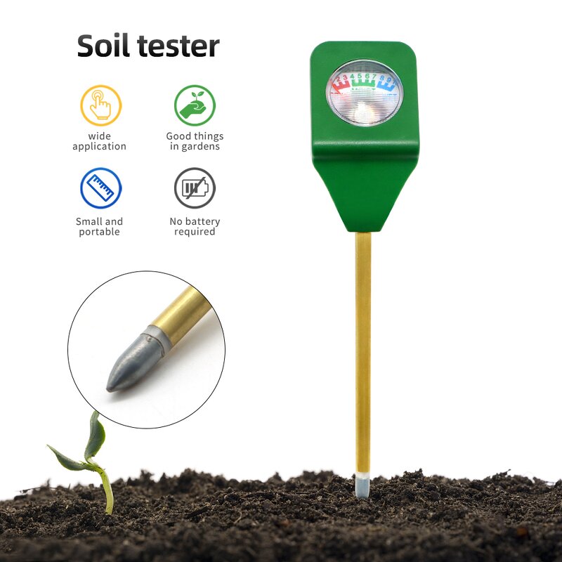 Soil Ph Meter Manufacturer - Mini Portable Hygrometer Garden Tool Plant Flower Water Analyzer for Plantation