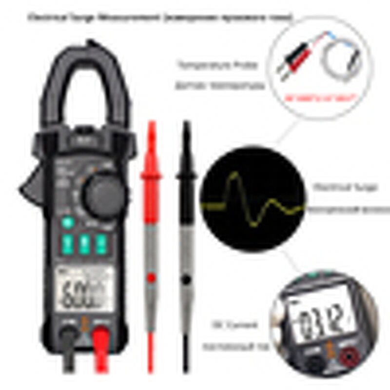 Digital Clamp Meters Manufacturer - High Precision True RMS Auto Range VFC Capacitance NVC Universal Mastfuyi FY219 AC DC Current