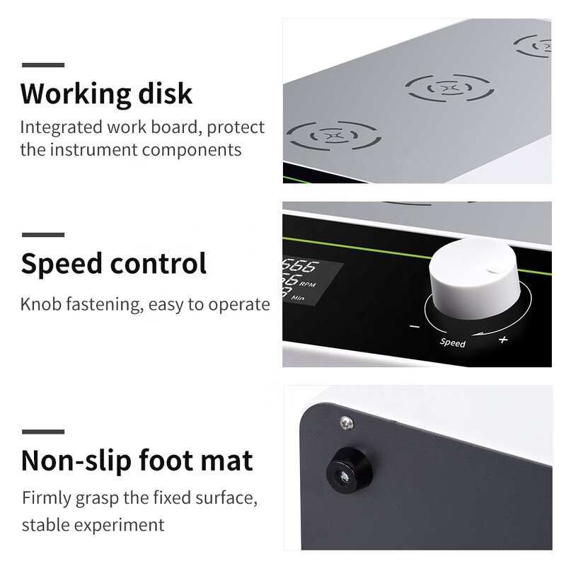 Magnetic Stirrer Manufacturer - Laboratory 3 Station in 1 Plate 1500RPM LCD Display Cosmetic Perfume Mixer