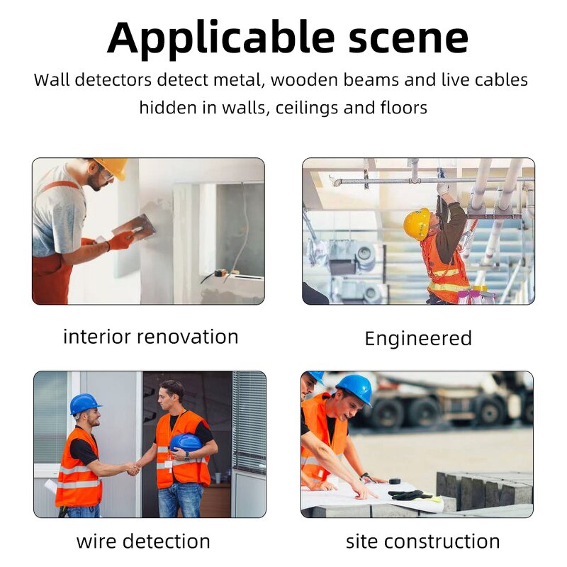 Wall Detector Manufacturer - 5 in 1 Multifunctional Wire Metal Stud Finder Wall Stud Finder