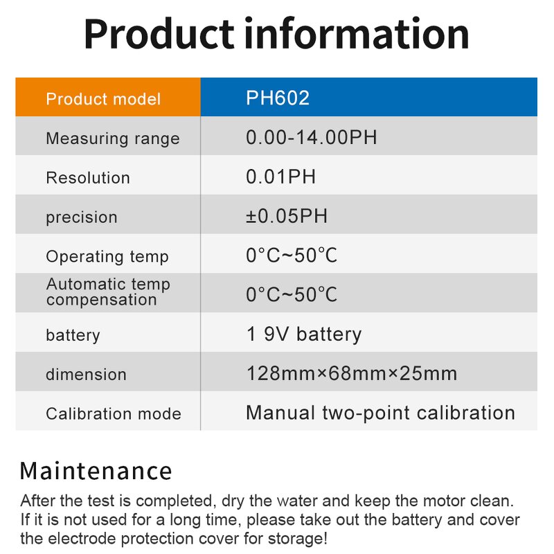 PH Meter Manufacturer - New Arrivals Large LCD Screen Digital Electronic Portable Probe for Laboratory