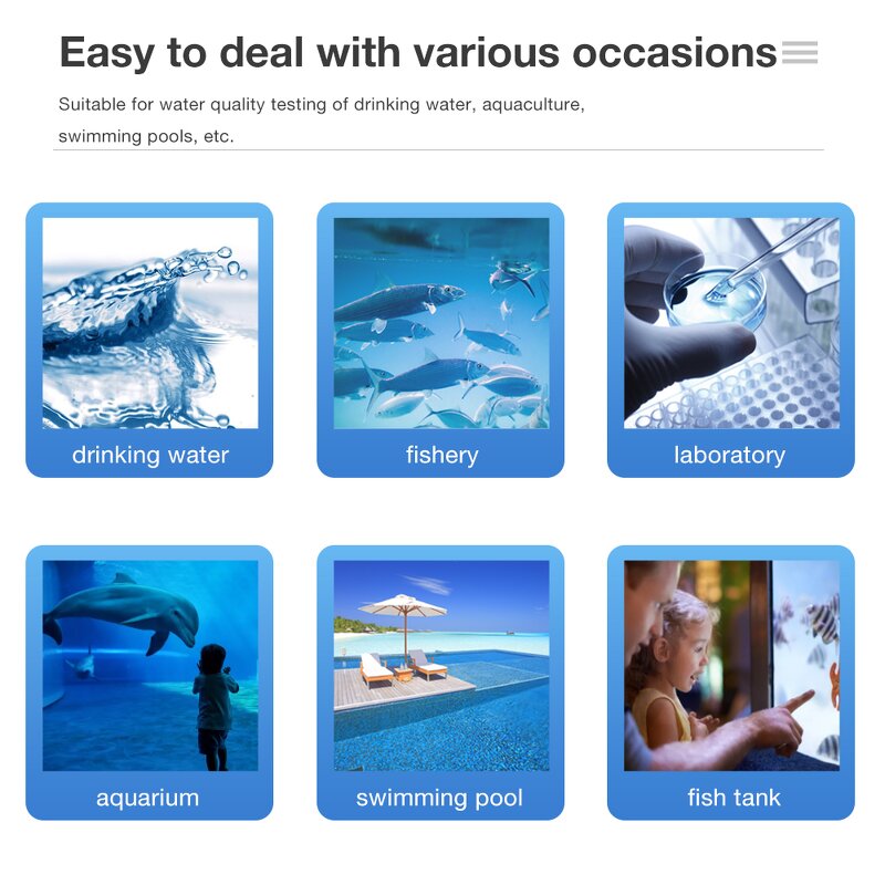 PH Meters Manufacturer - Full Functioning Complete 7 in 1 Real-time Data Monitoring Water Quality