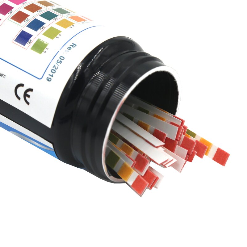 Water Test Strips Manufacturer - 50pcs 7 In1 Nitrite Nitrate PH KH GH NO2 NO3 Bromine Chlorine Aquarium Fish Tank Tropical Kit