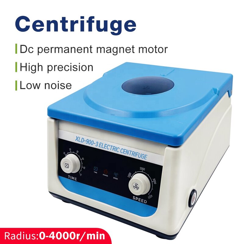 Laboratory Centrifuge Manufacturer - 15ml*6 Tube Timing Equipment for Lab Use