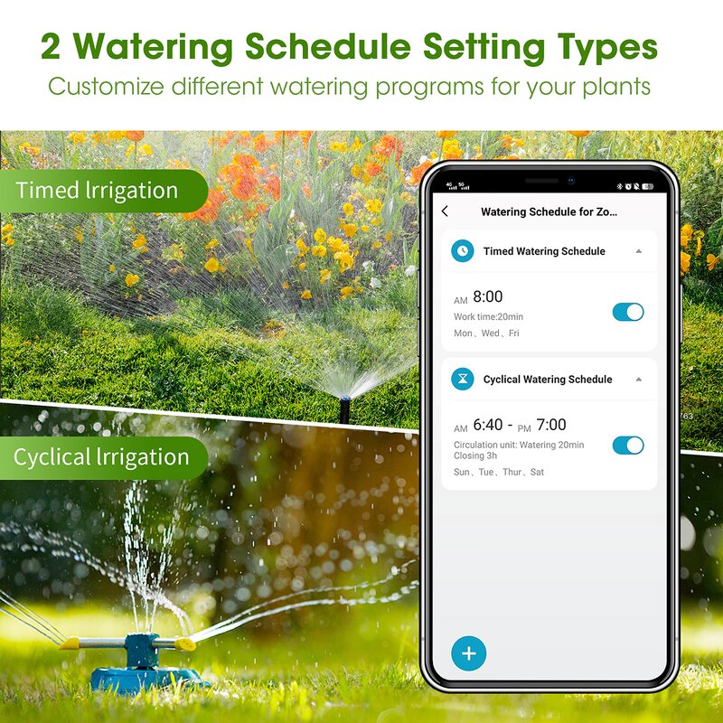 Irrigation Timer Manufacturer - Wholesale New Arrivals Automatic App Control Waterproof Timing Automatic Watering Device