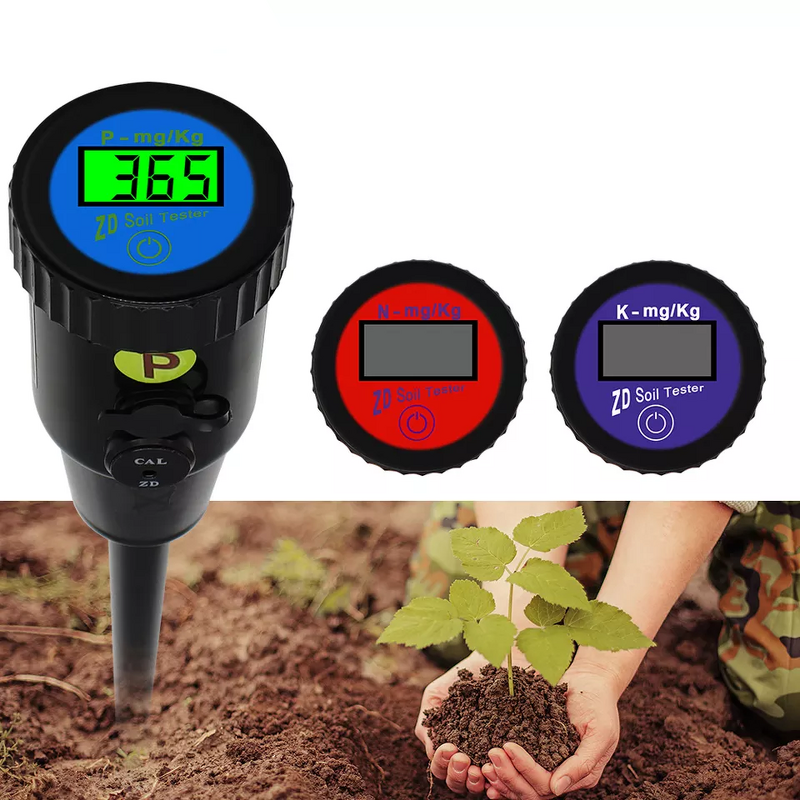 Soil Tester Manufacturer - ZD NPK Soil Instant Tester Nutrient Nitrogen Phosphorus Potassium ZD Soil Ph Meter