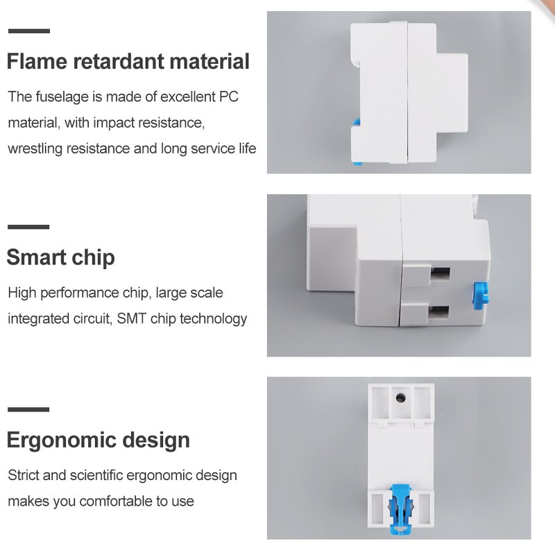 Smart Wifi Power Meter Manufacturer - Hot Selling Single Phase Digital KWH Meter Watt Prepaid Antitheft Electric Energy Meter