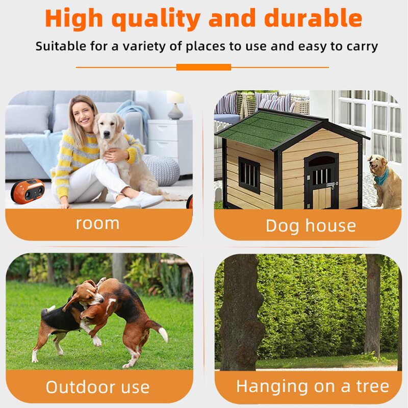 Ultrasonic Dog Repeller Manufacturer - Wholesale Portable Mini Rechargeable Dog Repeller Portable Dog Trainer Anti-Bark