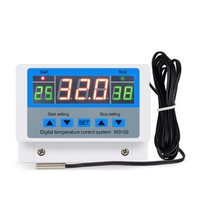 Temperature Controller Manufacturer - New Arrivals XH-W3103 Digital Temperature Control Thermostat With Sensor